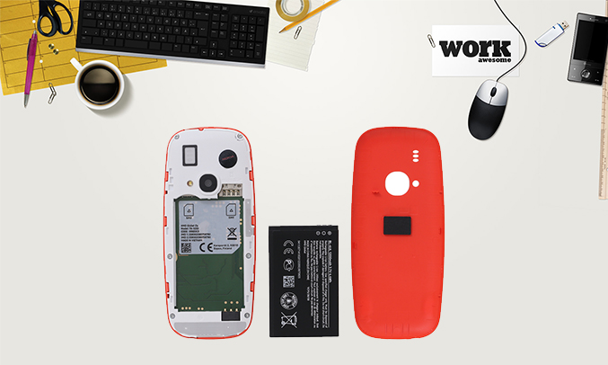 Điện thoại di động Nokia DS TA 1030 Warm Red A00028225 pin dung lượng lớn