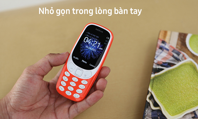 Điện thoại di động Nokia 3310 DS TA 1030 Warm Red A00028225 camera 2.0 MP