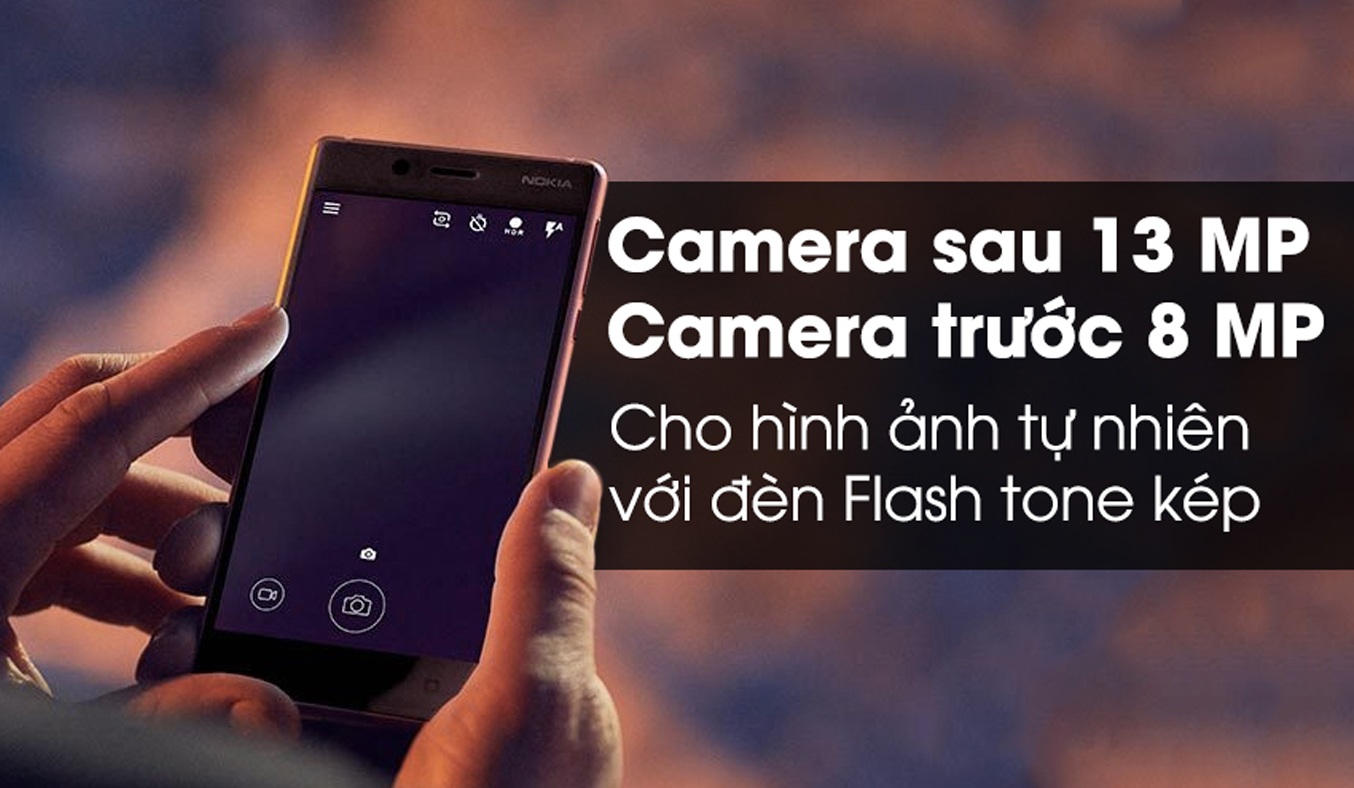 Điện thoại Nokia 5 màu đồng có thiết kế sang trọng, hiện đại