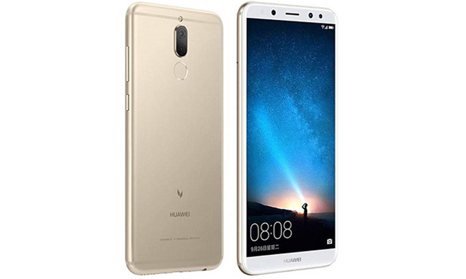 Huawei Nova 2l vàng vỏ kim loại sang trọng