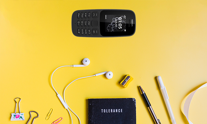 Điện thoại di động Nokia 105 Dual Sim 2017 hỗ trợ 2 SIM