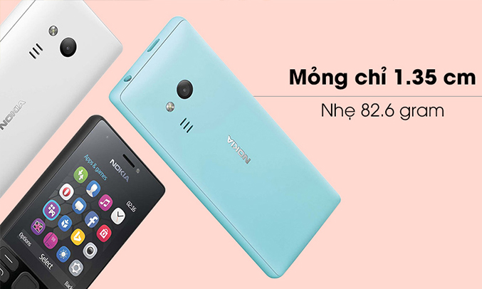 Điện thoại Nokia 216 dual SIM màn hình màu