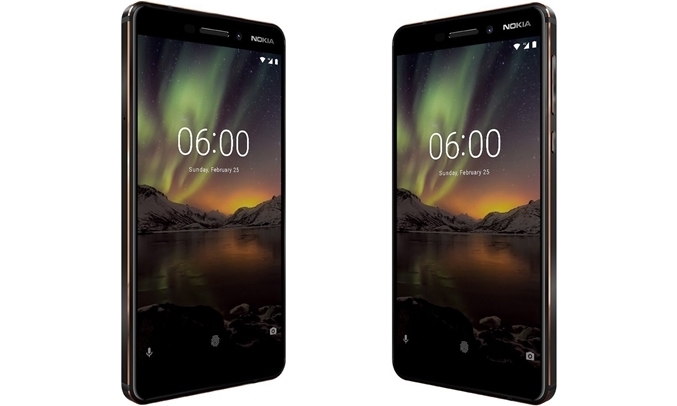 Điện thoại di động Nokia 6.1 màu đen màn hình Full HD