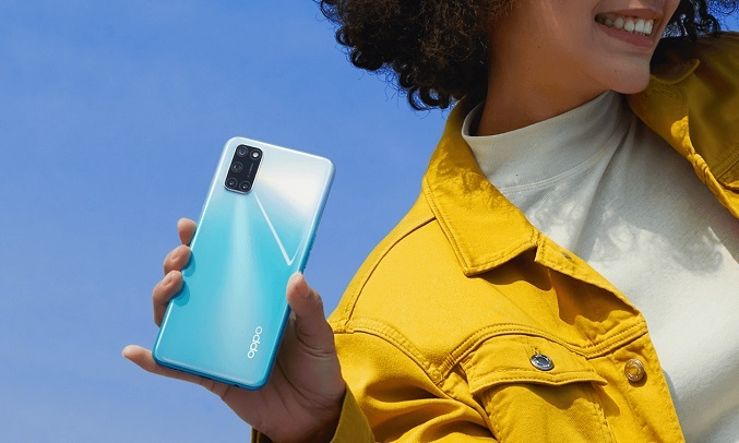 Điện thoại OPPO A92 Tím - Âm thanh sống động