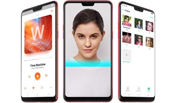 Điện thoại Oppo F7 Đỏ - Hiệu năng ổn định