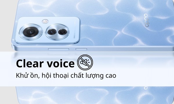 Điện thoại OPPO Reno11 F 5G loa kép to rõ