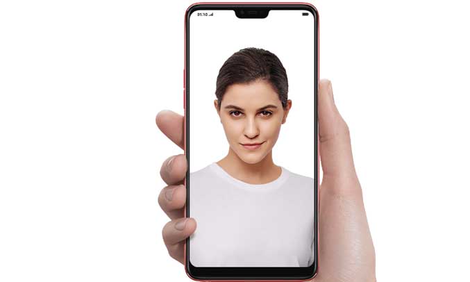 Điện thoại Oppo F7 lưu trữ thoải mái