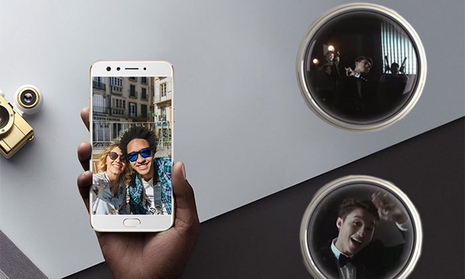 Oppo F3 vàng selfie cực chất