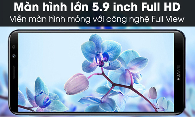 Huawei Nova 2l đen màn hình 5.9 inch Full HD