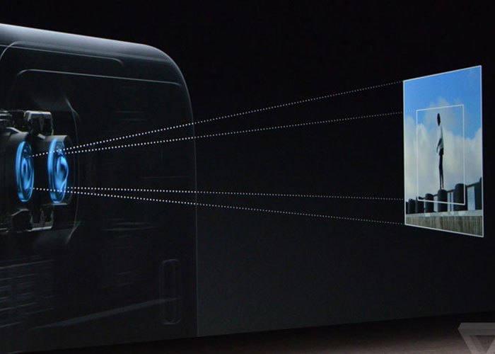 Điện thoại iPhone 7 plus có camera có khả năng tự xóa phông