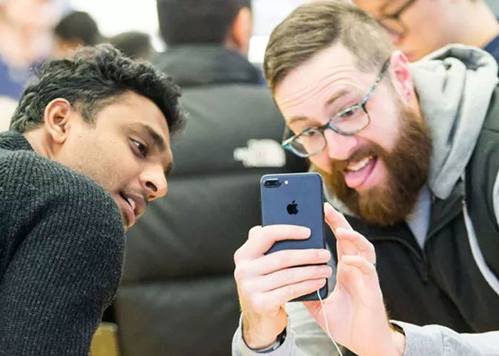 iPhone 7 plus hỗ trợ Selfile tốt