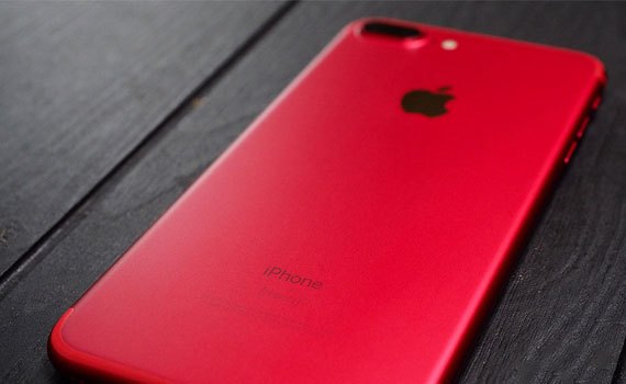 Điện thoại iPhone 7 màu đỏ thiết kế tinh tế, tạo cảm giác liền mạch