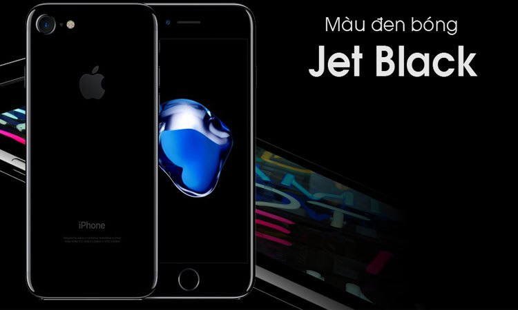 Điện thoại iPhone 7 128GB Jet Black màu đen quyến rũ đầy mê lực