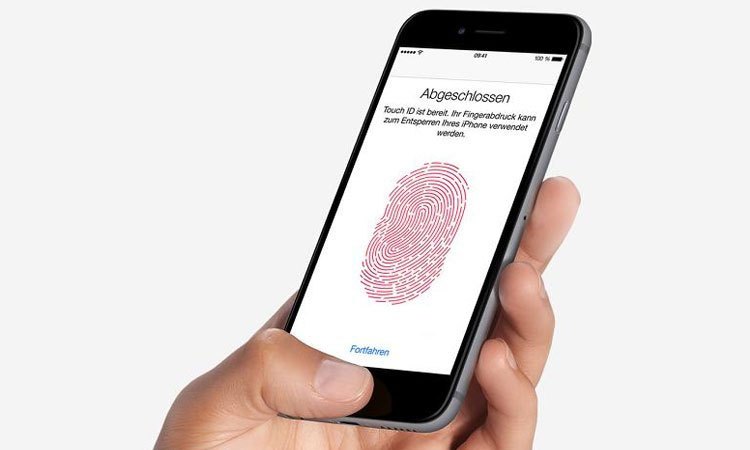 Tăng cường bảo mật cao với cảm biến vân tay trên nút Home