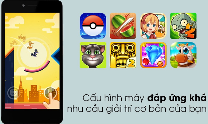 Điện thoại Mobiistar LAI Zoro 3 dung lượng lớn