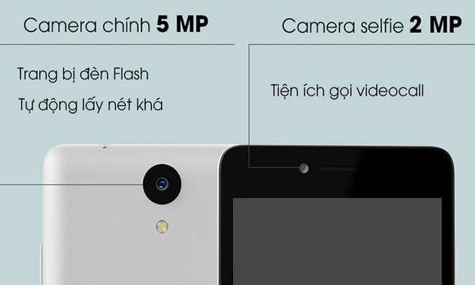 Điện thoại Mobiistar LAI Zoro 3 camera chất lượng