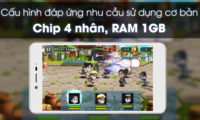 Mobiistar Lai Zumbo S 2017 vàng vi xử lý mạnh mẽ