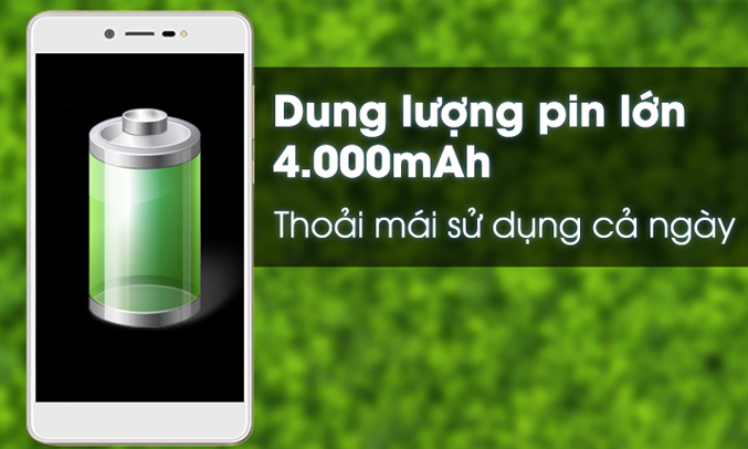 Mobiistar Lai Zumbo S 2017 Lite vàng dung lượng pin lớn