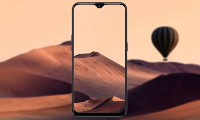 Điện thoại OPPO A5S Đỏ màn hình giọt nước