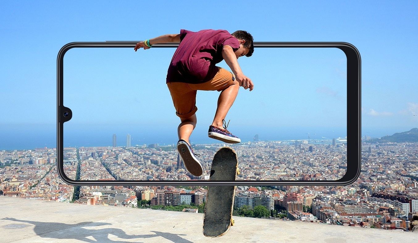 Điện thoại Samsung Galaxy A30 64GB sở hữu màn hình Infinity-U 6.4 inch