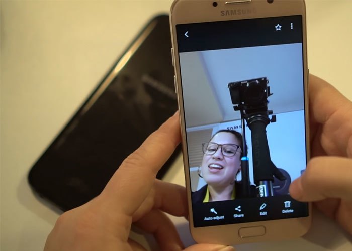 Điện thoại Samsung Galaxy A5 2017 màu vàng trang bị camera cao cấp