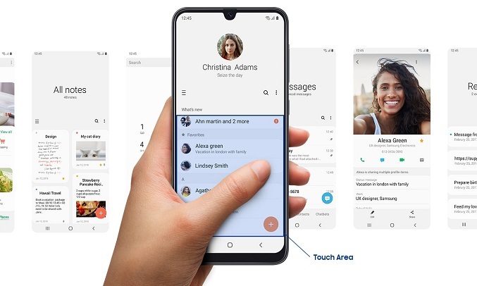 Điện thoại Samsung Galaxy A50 128GB Xanh