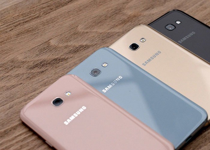 Điện thoại Samsung Galaxy A7 2017 màu hồng thiết kế đầy sang trọng