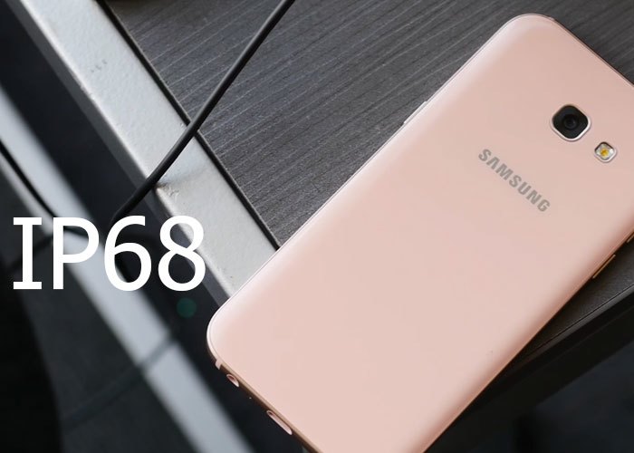 Điện thoại Samsung Galaxy A7 2017 có khả năng chống nước