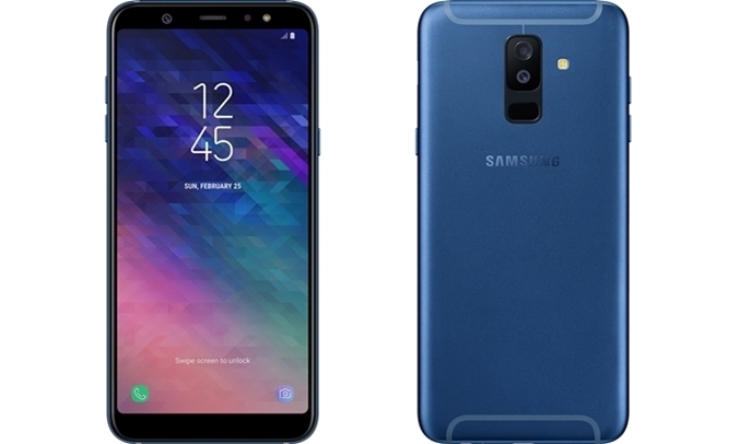 Samsung Galaxy A6 màu xanh (2018) cảm ứng vân tay siêu nhạy