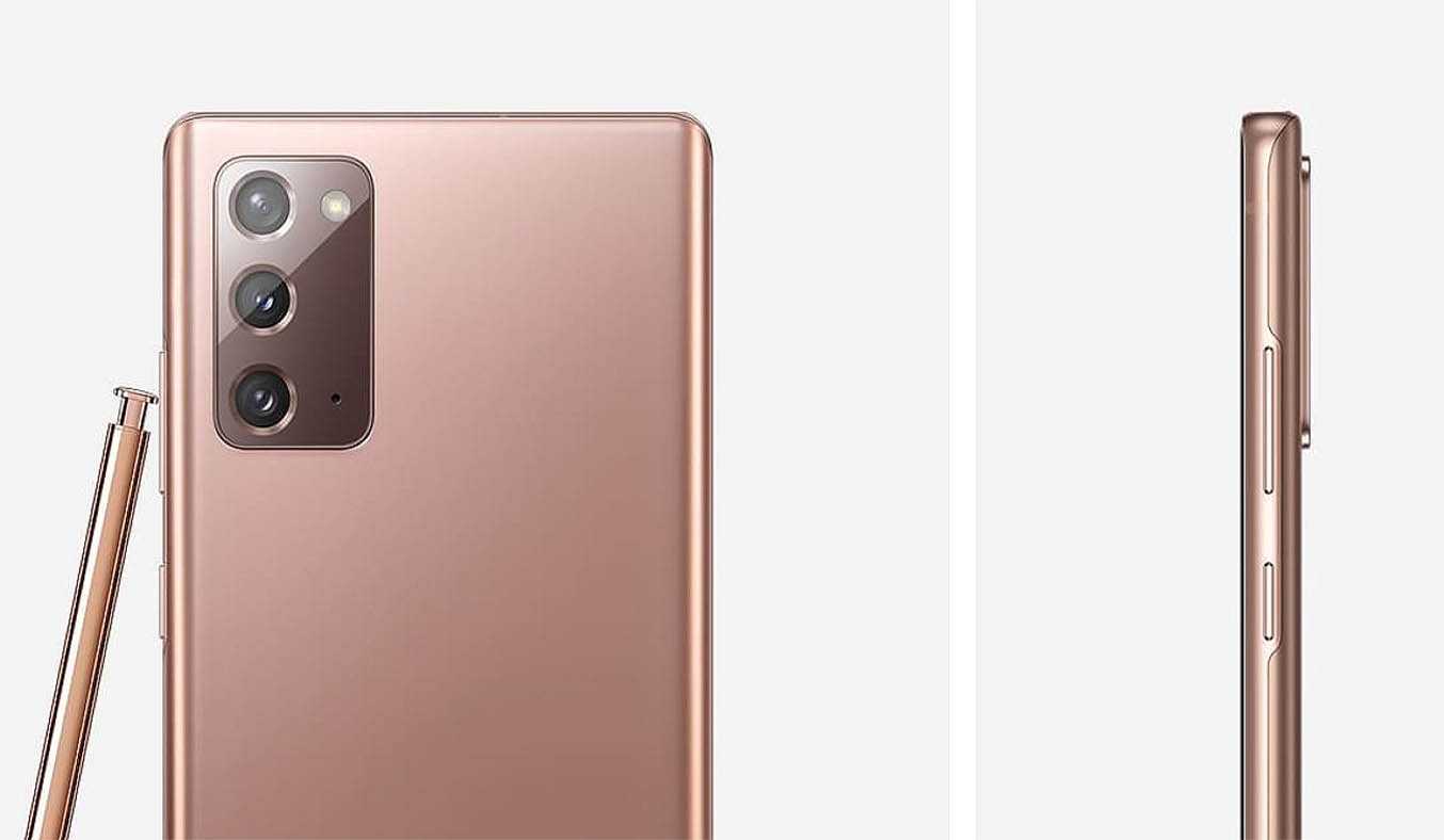 Điện thoại Samsung Galaxy Note 20 Đồng