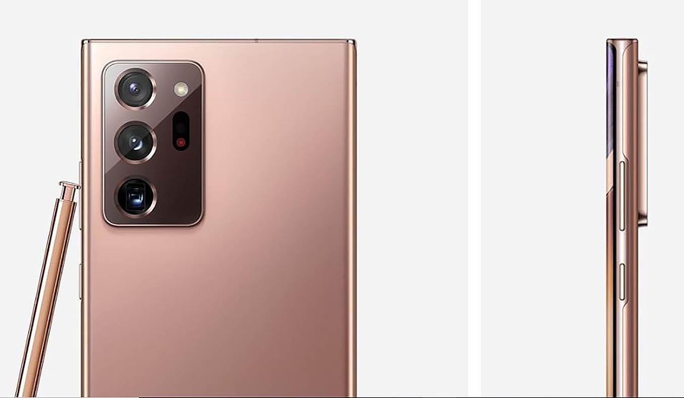 Điện thoại Samsung Galaxy Note 20 Ultra Đồng