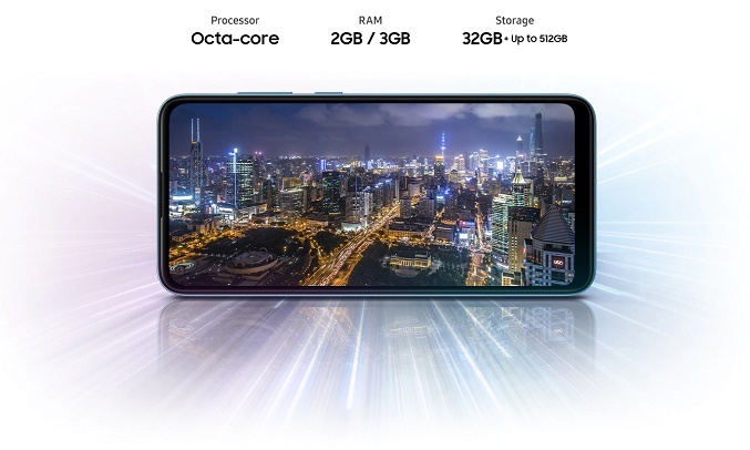 Điện thoại Samsung Galaxy A11 Trắng