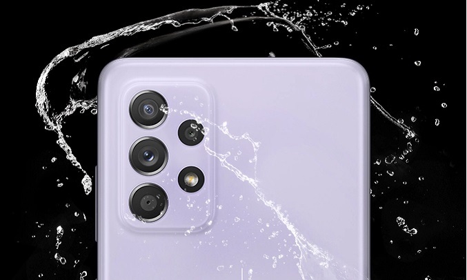 Điện thoại Samsung Galaxy A52 4G 8GB/128GB Tím - Kháng nước IP67
