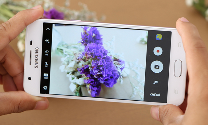 Điện thoại Samsung Galaxy J5 Prime (hồng vàng) chụp ảnh chất lượng cao