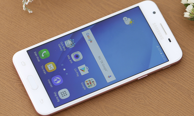 Điện thoại Samsung Galaxy J5 Prime (hồng vàng) hình ảnh mượt mà