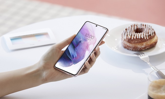 Điện thoại Samsung Galaxy S21 Plus 5G 8GB/128GB Bạc - Màn hình vô cực Infinity-O