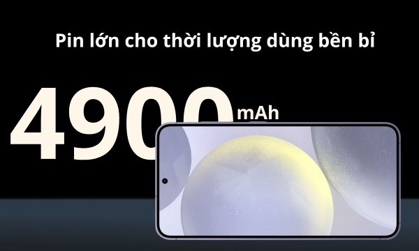 Điện thoại Samsung Galaxy S24 Plus - Viên pin lớn