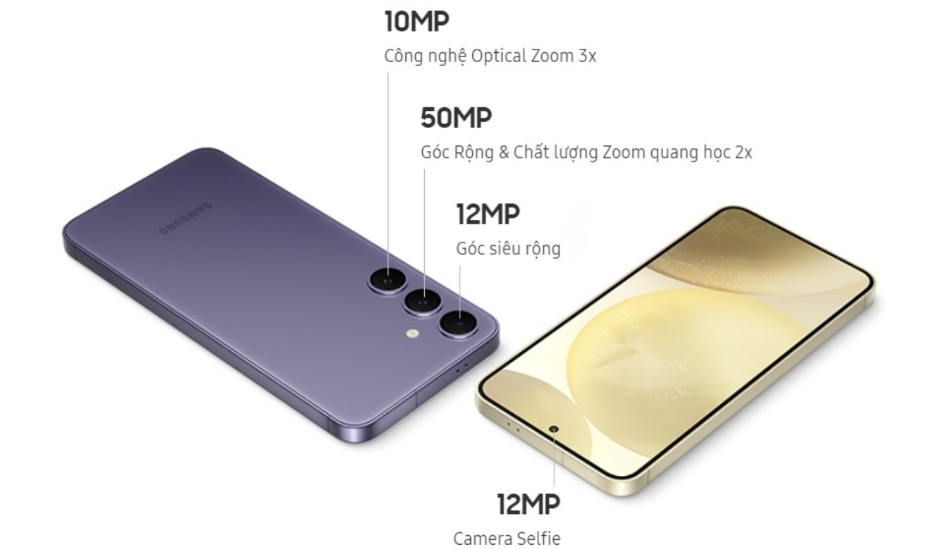 Điện thoại Samsung Galaxy S24 Plus - Hệ thống camera sắc nét