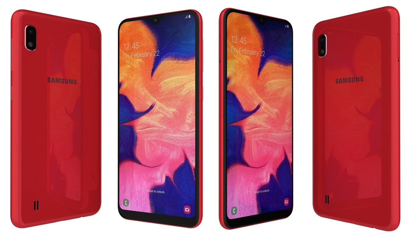 Samsung Galaxy A10 bắt mắt với thiết kế mỏng ấn tượng