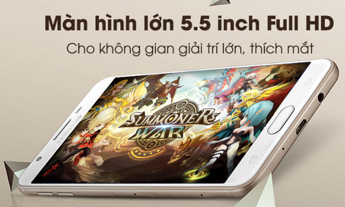 Samsung Galaxy J7 Prime xanh bạc màn hình 5.5 inch Full HD