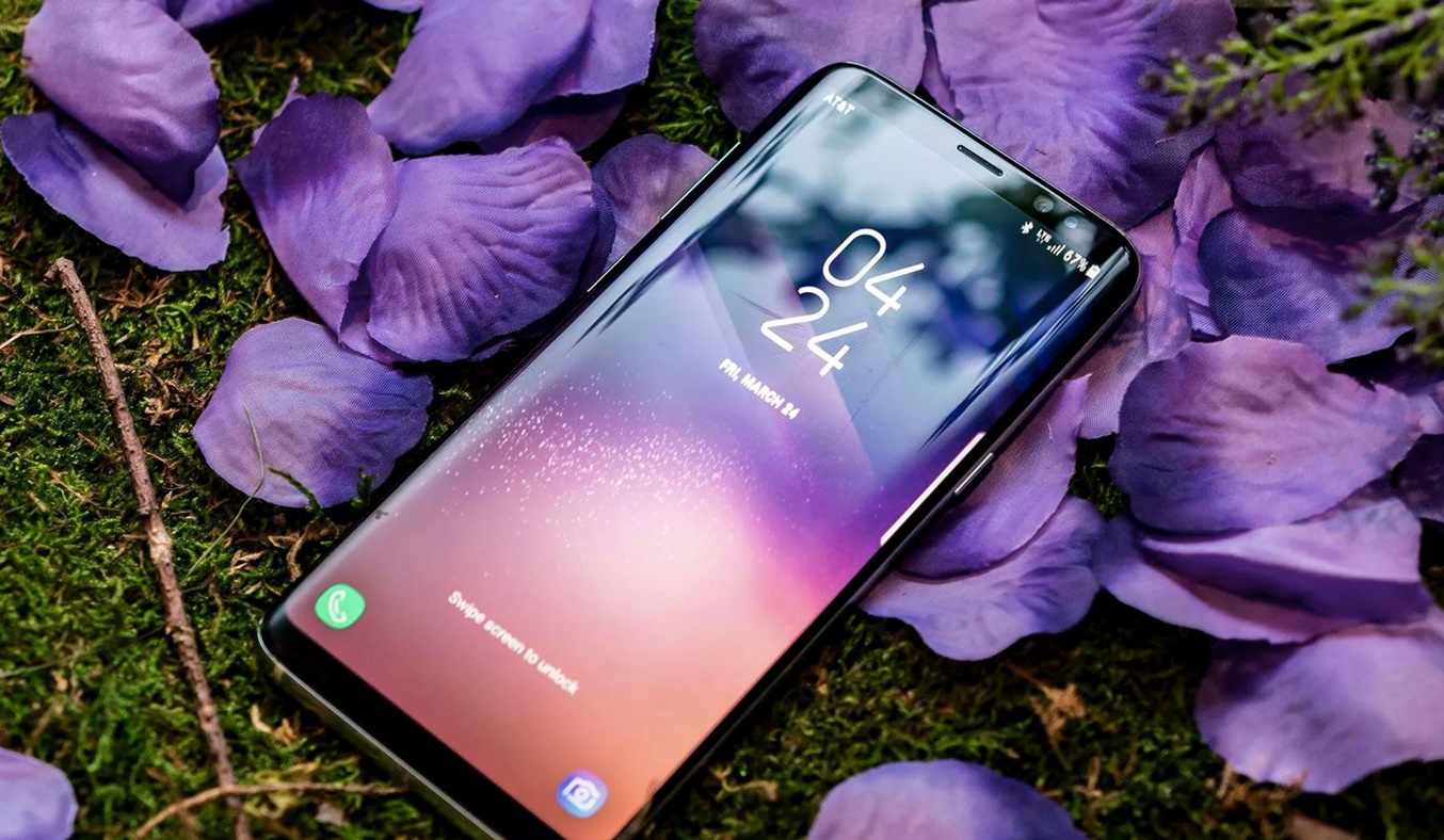Samsung Galaxy S8 plus màu tím thiết kế tuyệt đẹp trong từng đường nét