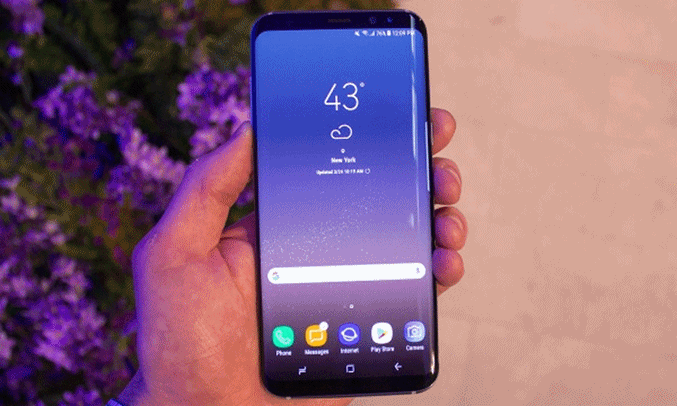 Samsung Galaxy S8 plus màu tím sở hữu bảo mật tốt