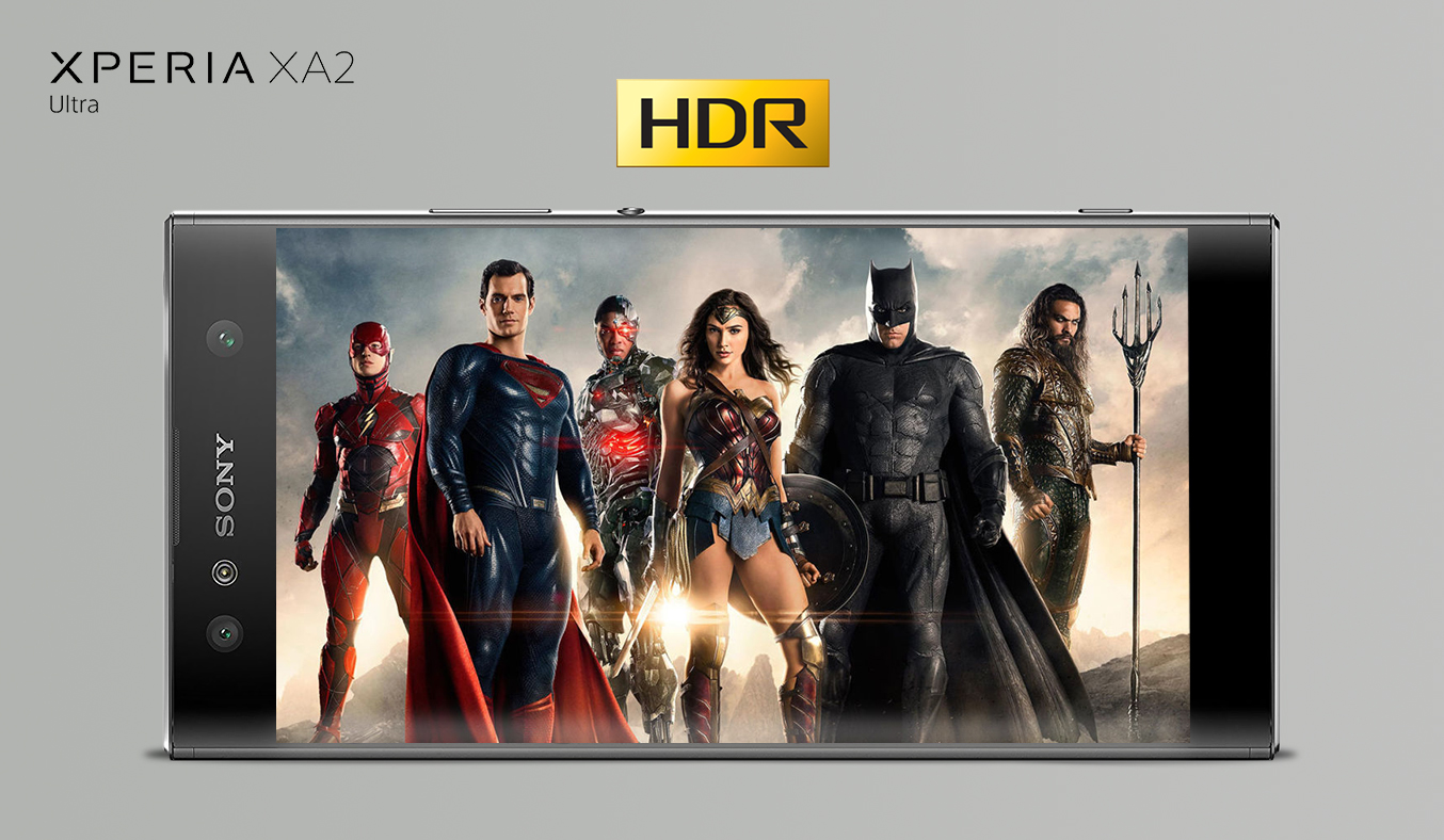 Điện thoại Sony Xperia XA2 Ultra màu đen sang trọng