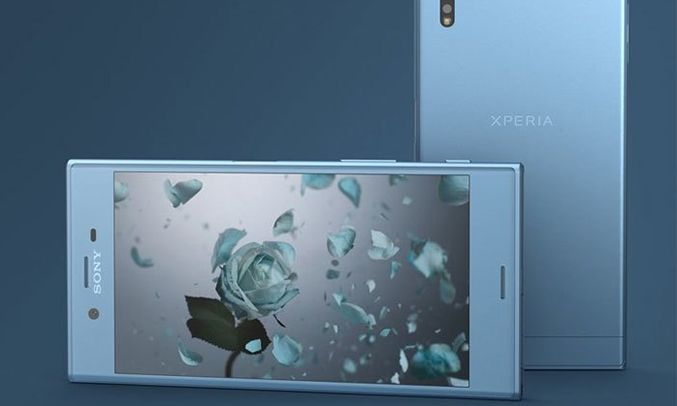 Điện thoại Sony Xperia XZs màu xanh chống nước