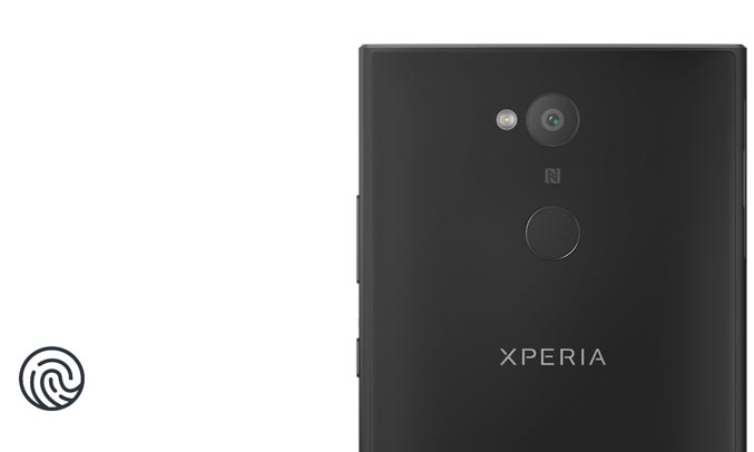 Điện thoại Sony Xperia L2 bảo mật vân tay