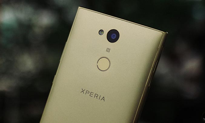 Điện thoại Sony Xperia L2 mỏng gọn