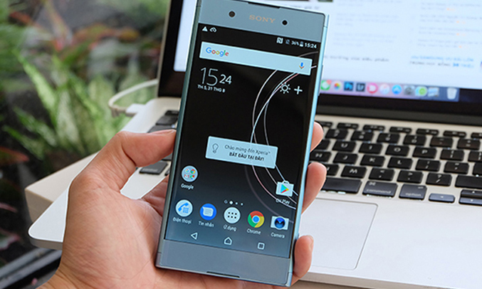 Điện thoại di động Sony Xpera XA1 Plus Xanh (G3416VN/L) màn hình cực nét