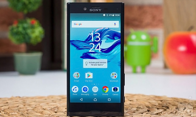 Điện thoại di động Sony Xperia XZ1 chống thấm nước