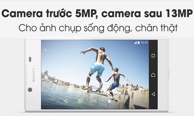Điện thoại Sony Xperia L1 chụp ảnh đẹp