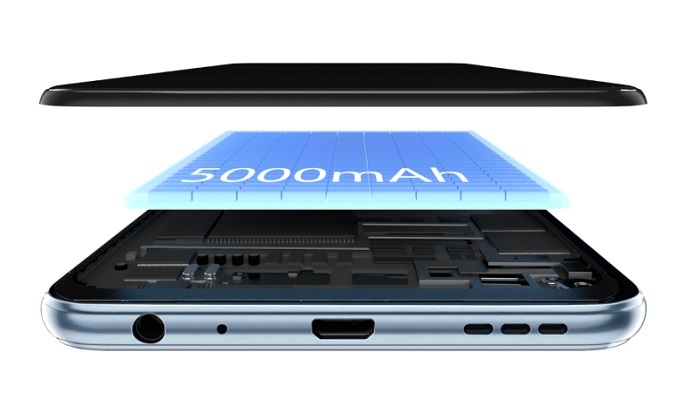 Điện thoại Vivo Y12s 3GB/32GB - Dung lượng pin 5000mAh